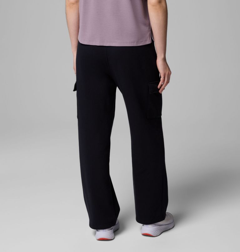 Women's Aldermore Fleece Cargo Pants, Color: Black, image 3