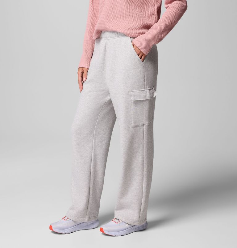 Women's Aldermore Fleece Cargo Pants, Color: Columbia Grey Heather, image 4