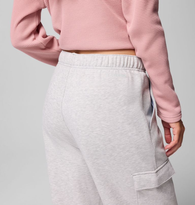 Women's Aldermore Fleece Cargo Pants, Color: Columbia Grey Heather, image 6