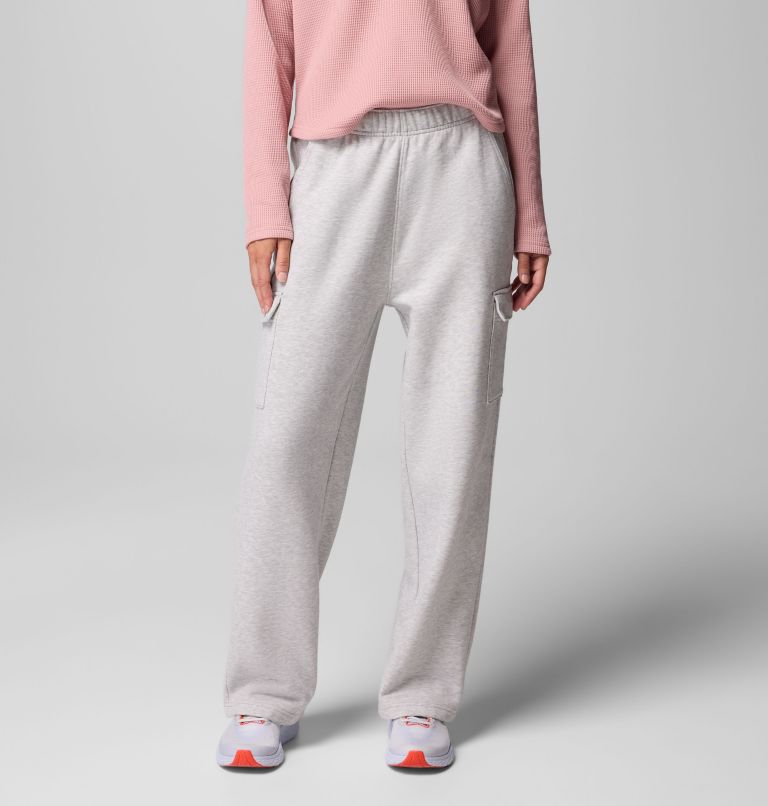 Women's Aldermore Fleece Cargo Pants, Color: Columbia Grey Heather, image 1