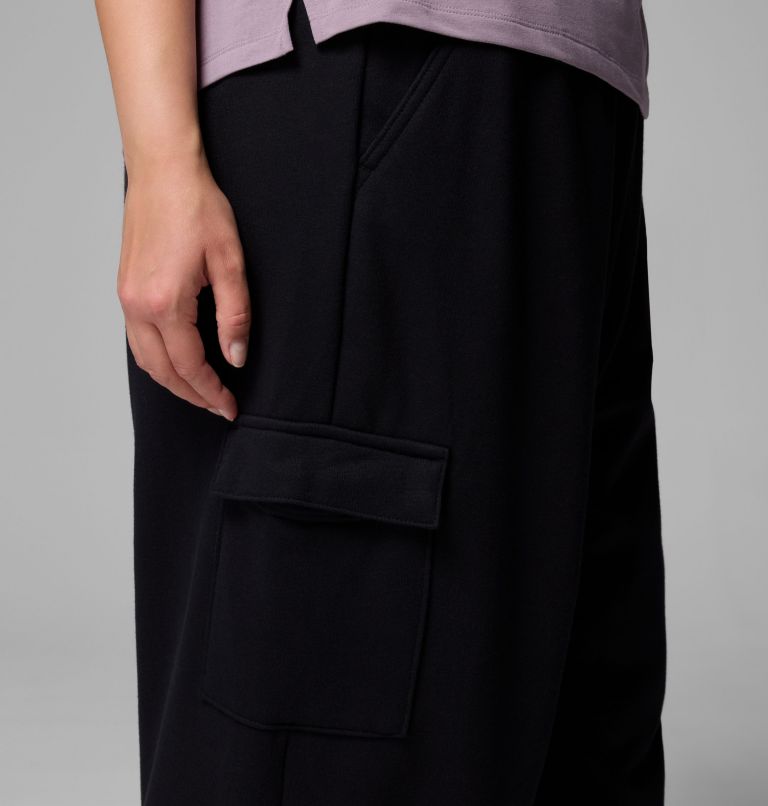 Women's Aldermore Fleece Cargo Pants - Plus Size, Color: Black, image 6