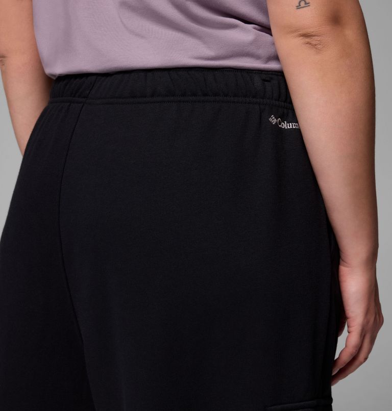 Women's Aldermore Fleece Cargo Pants - Plus Size, Color: Black, image 7