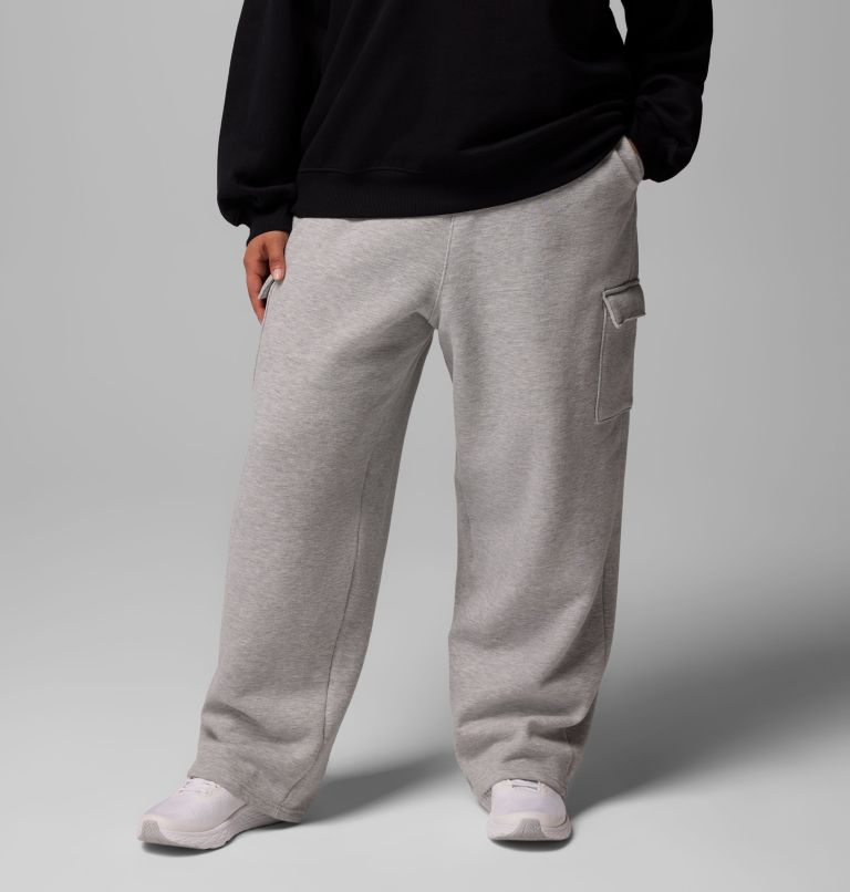 Women's Aldermore Fleece Cargo Pants - Plus Size, Color: Columbia Grey Heather, image 1