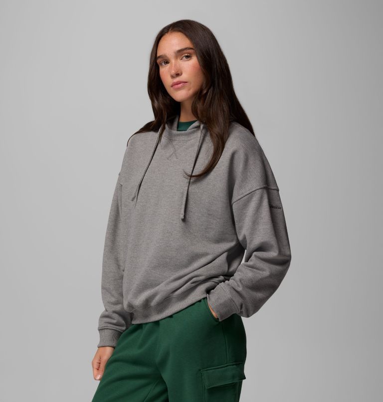 Women's Bugasweat Hoodie, Color: City Grey Heather, image 4