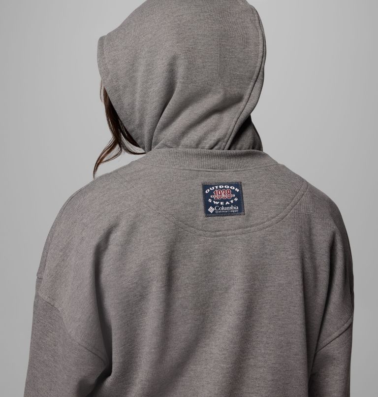 Women's Bugasweat Hoodie, Color: City Grey Heather, image 6