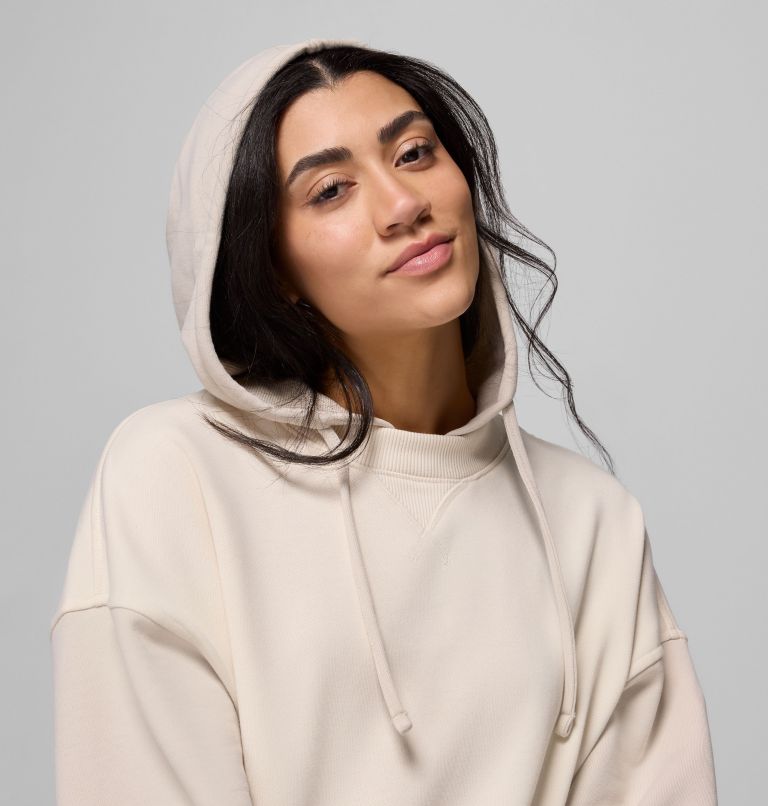 Women's Bugasweat Hoodie, Color: Chalk, Dark Stone, image 5