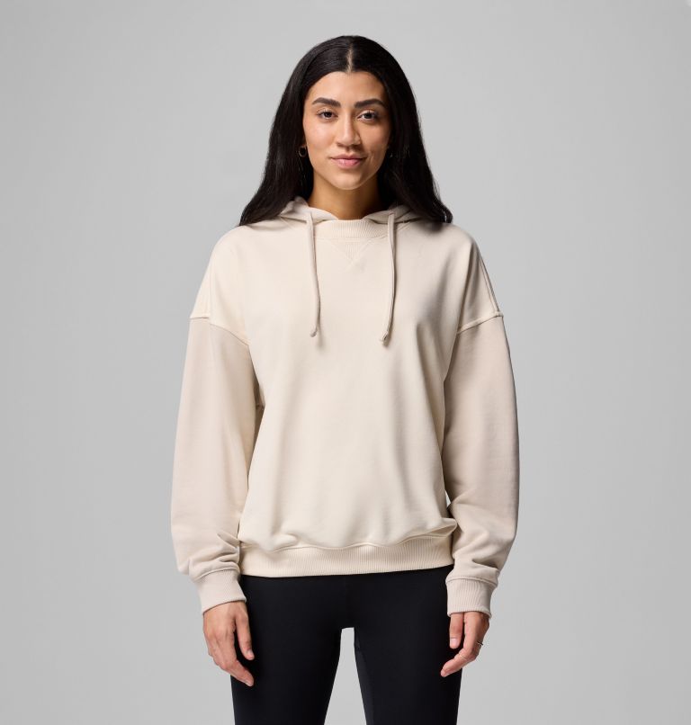 Women's Bugasweat Hoodie, Color: Chalk, Dark Stone, image 1