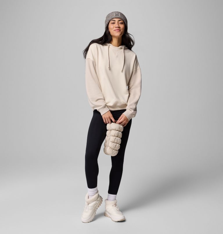 Women's Bugasweat Hoodie, Color: Chalk, Dark Stone, image 2