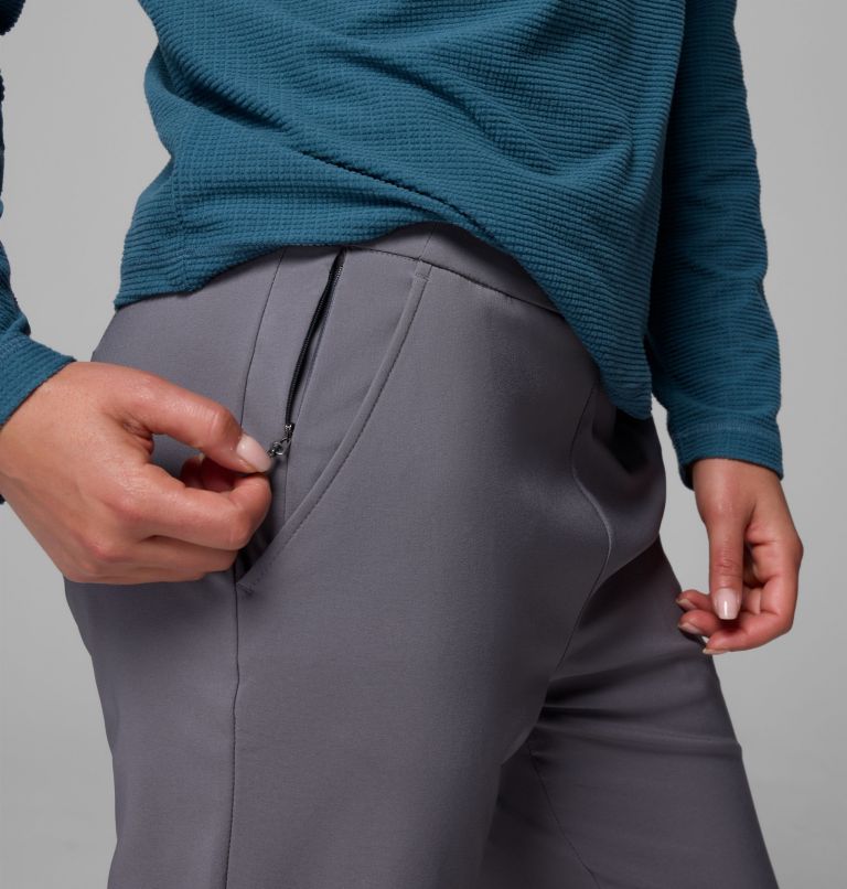 All Seasons Slim Pull-On Pant | 023 | M | L, Color: City Grey, image 6