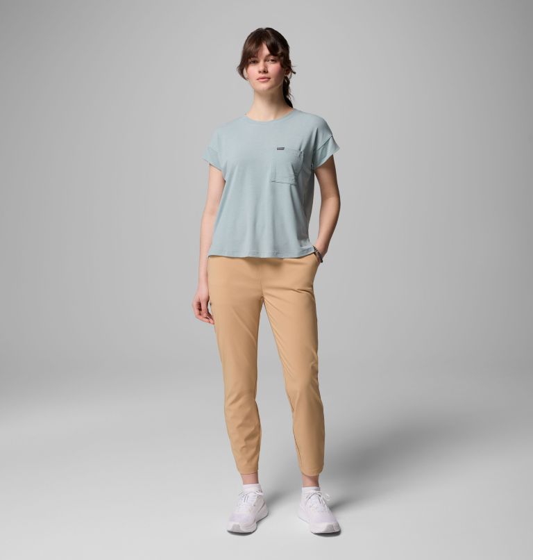Women's All Seasons Slim Pull-On Pants, Color: Canoe, image 2