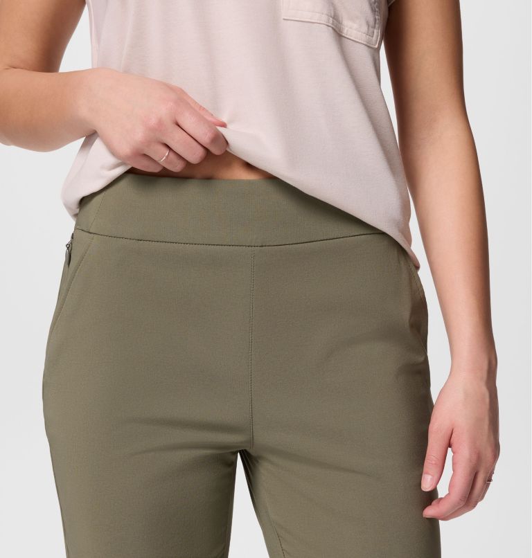 All Seasons Slim Pull-On Pant | 397 | M | L, Color: Stone Green, image 5