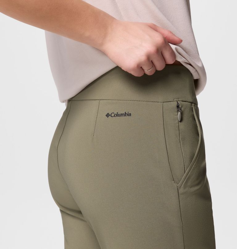 All Seasons Slim Pull-On Pant | 397 | M | L, Color: Stone Green, image 7