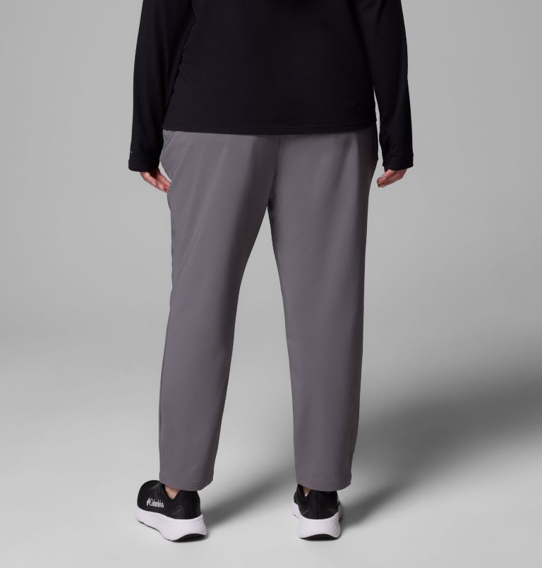 Women's All Seasons Slim Pull-On Pants - Plus Size, Color: City Grey, image 3