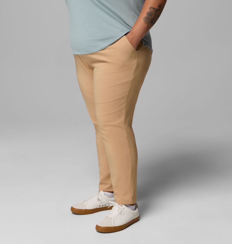 All Seasons Slim Pull-On Pant | 262 | 1X | R, Color: Canoe, image 4