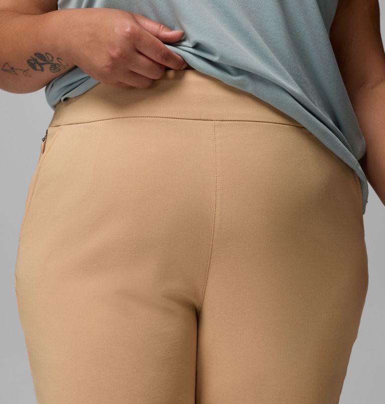 All Seasons Slim Pull-On Pant | 262 | 1X | R, Color: Canoe, image 5