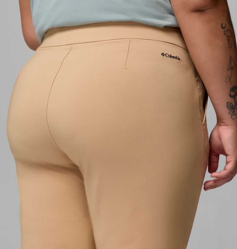 All Seasons Slim Pull-On Pant | 262 | 1X | R, Color: Canoe, image 6