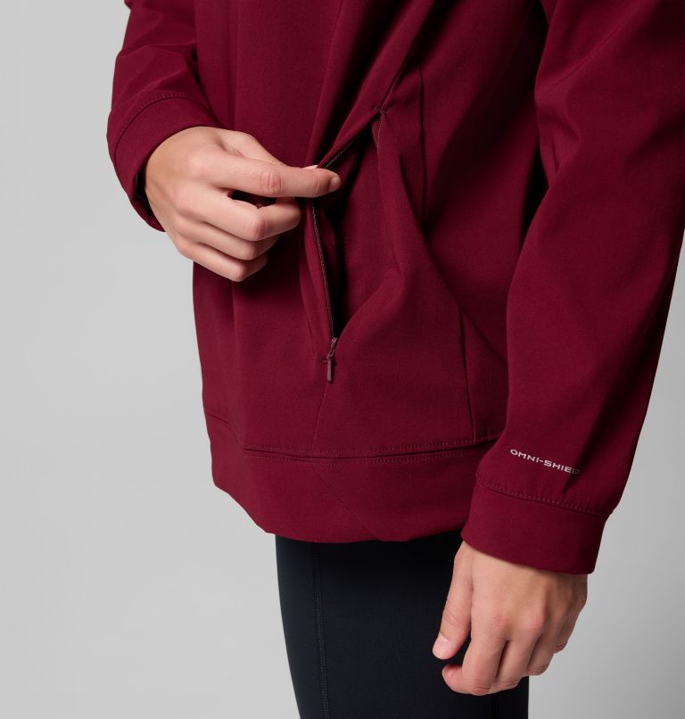 Women's Dixon Ridge Hoodie, Color: Rich Wine, image 7