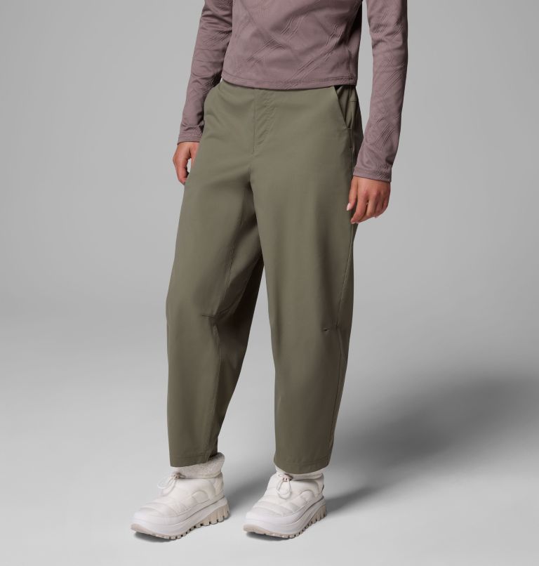 Women's Granite Point Pants, Color: Stone Green, image 4