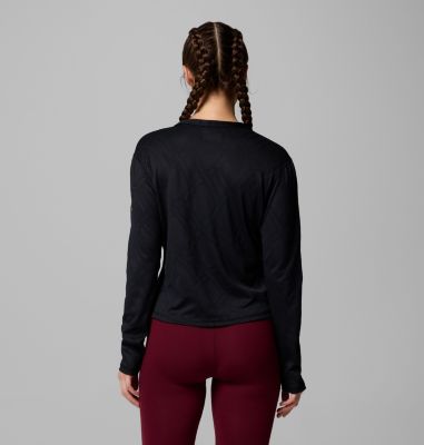 Women's Granite Point Long Sleeve T-Shirt, Color: Black, image 7