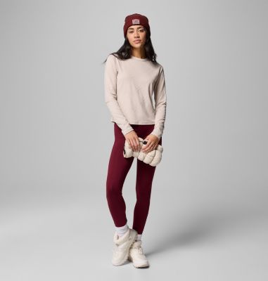 Women's Granite Point Long Sleeve T-Shirt, Color: Dark Stone, image 10