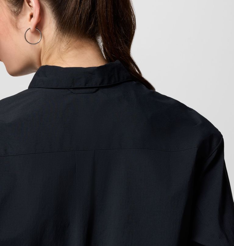 Chemise tissée à manches longues Granite Point pour femme, Color: Black, image 9