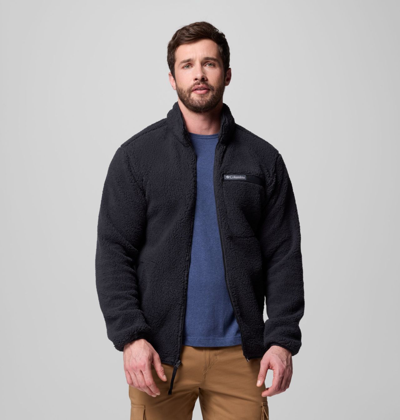 Men's Rugged Ridge™ High Pile Full Zip Fleece Jacket 5