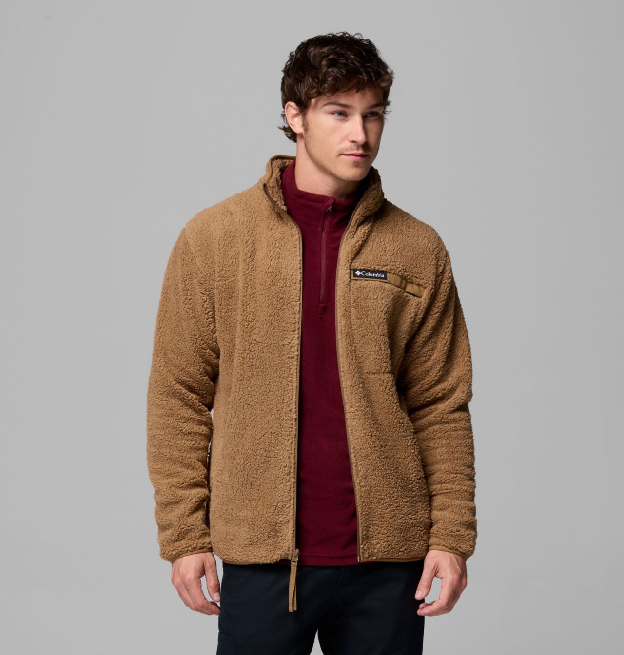 Men's Rugged Ridge™ High Pile Full Zip Fleece Jacket 5