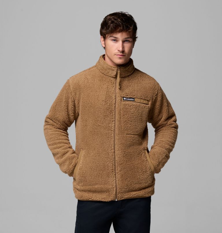 Men's Rugged Ridge High Pile Full Zip Fleece Jacket, Color: Delta, image 1