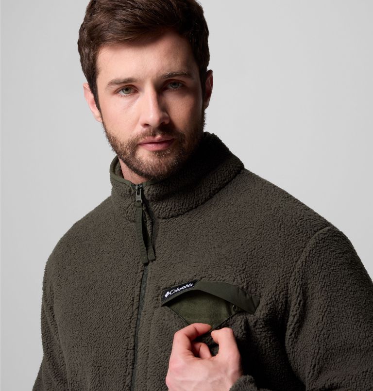 Rugged Ridge High Pile Full Zip | 366 | S, Color: Greenscape, image 6