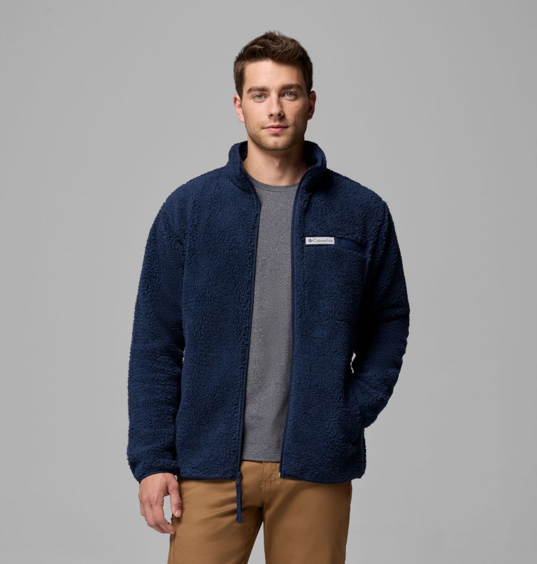 Rugged Ridge High Pile Full Zip | 464 | XS, Color: Collegiate Navy, image 5