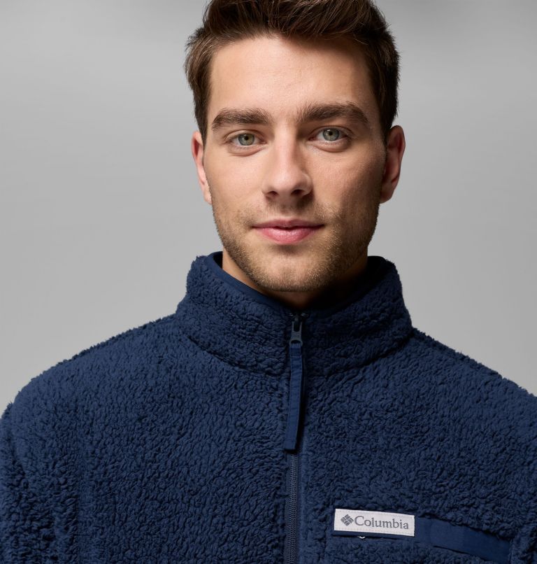 Rugged Ridge High Pile Full Zip | 464 | XS, Color: Collegiate Navy, image 6