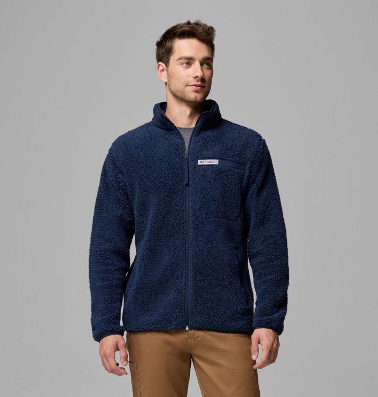 Rugged Ridge High Pile Full Zip | 464 | XS, Color: Collegiate Navy, image 1