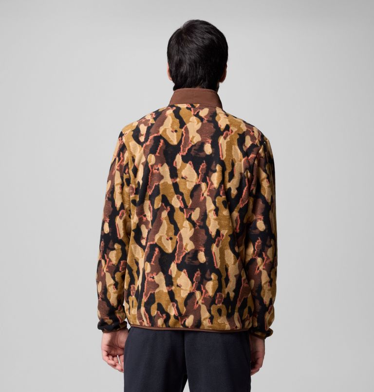 Men's Sequoia Grove Printed Full Zip Jacket, Color: Tobacco Treebark, image 3