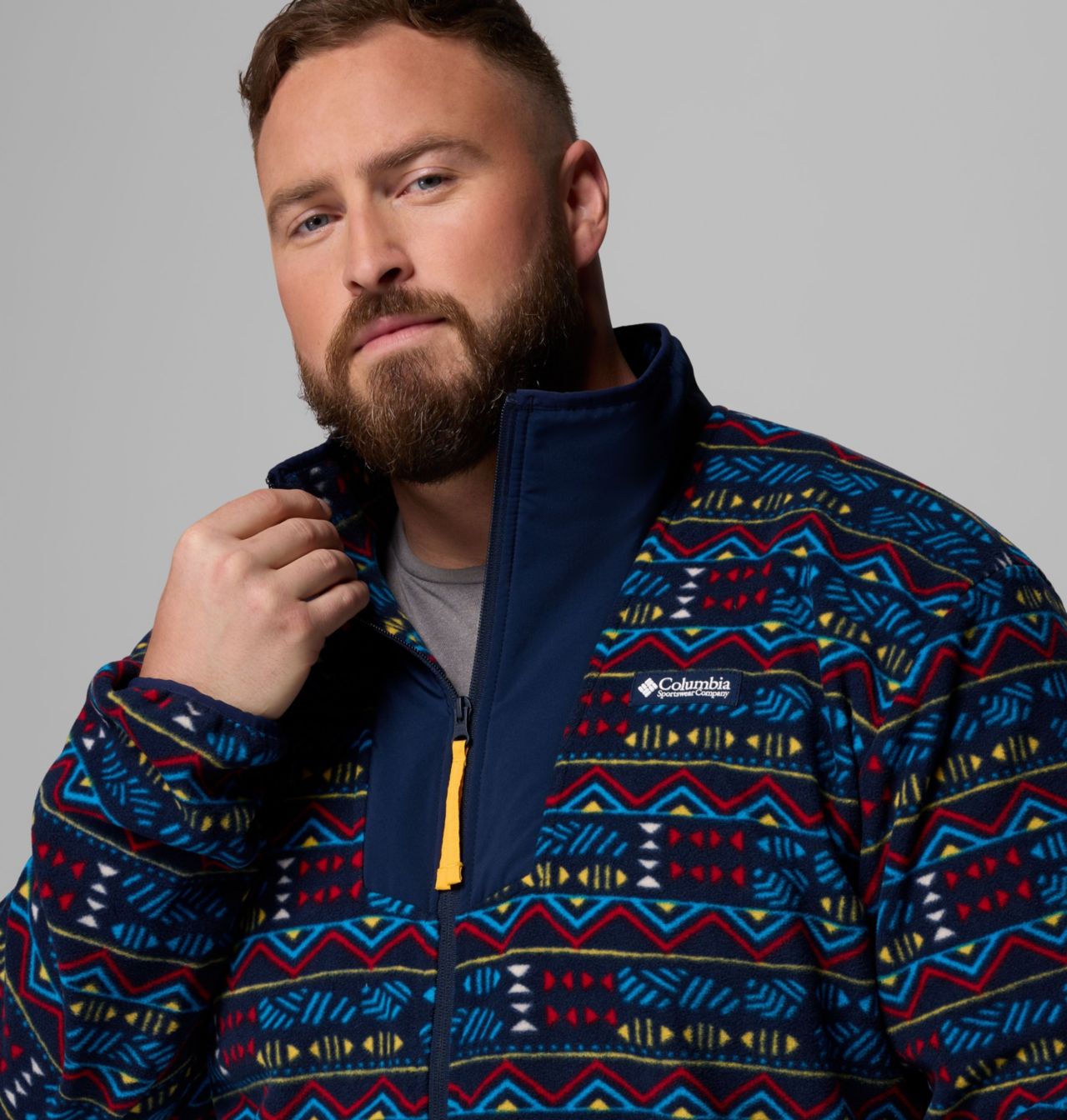 Sequoia Grove™ Printed Full Zip | 464 | 1X 6