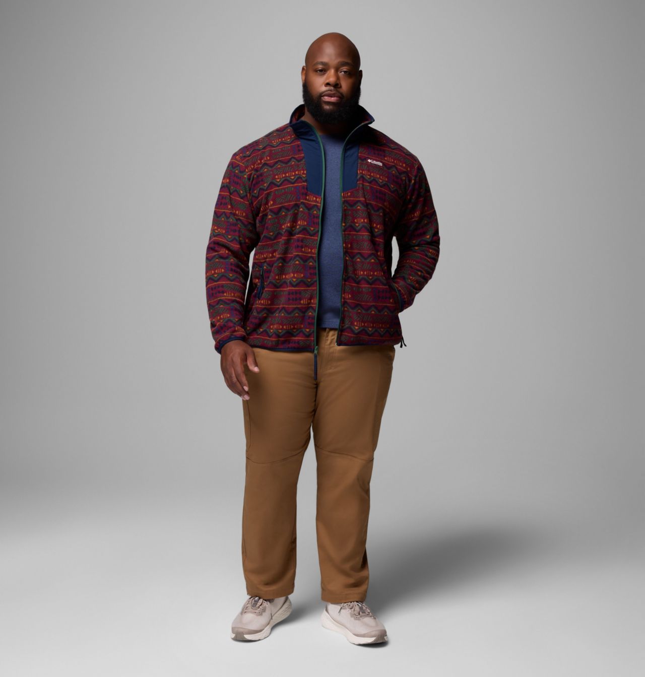 Men's Sequoia Grove™ Printed Full Zip Jacket - Big 2