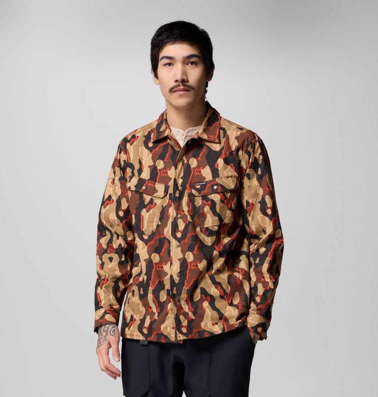 Chemise de champ Landroamer pour homme, Color: Tobacco Treebark, image 5