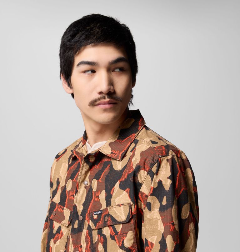 Chemise de champ Landroamer pour homme, Color: Tobacco Treebark, image 6