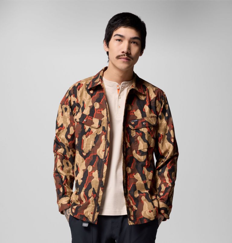 Chemise de champ Landroamer pour homme, Color: Tobacco Treebark, image 1