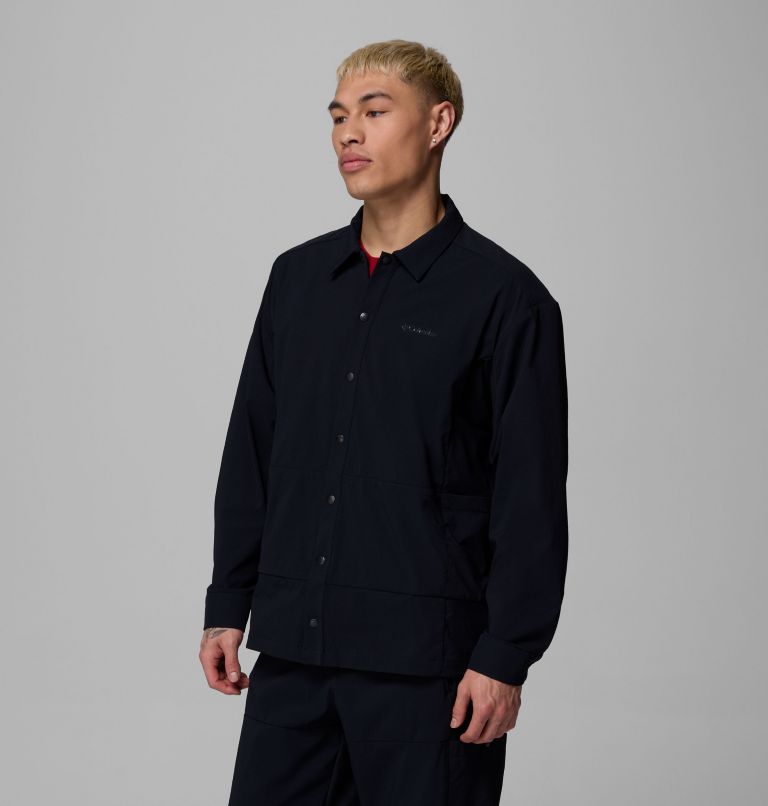 Men's Granite Point Scout Overshirt, Color: Black, image 4