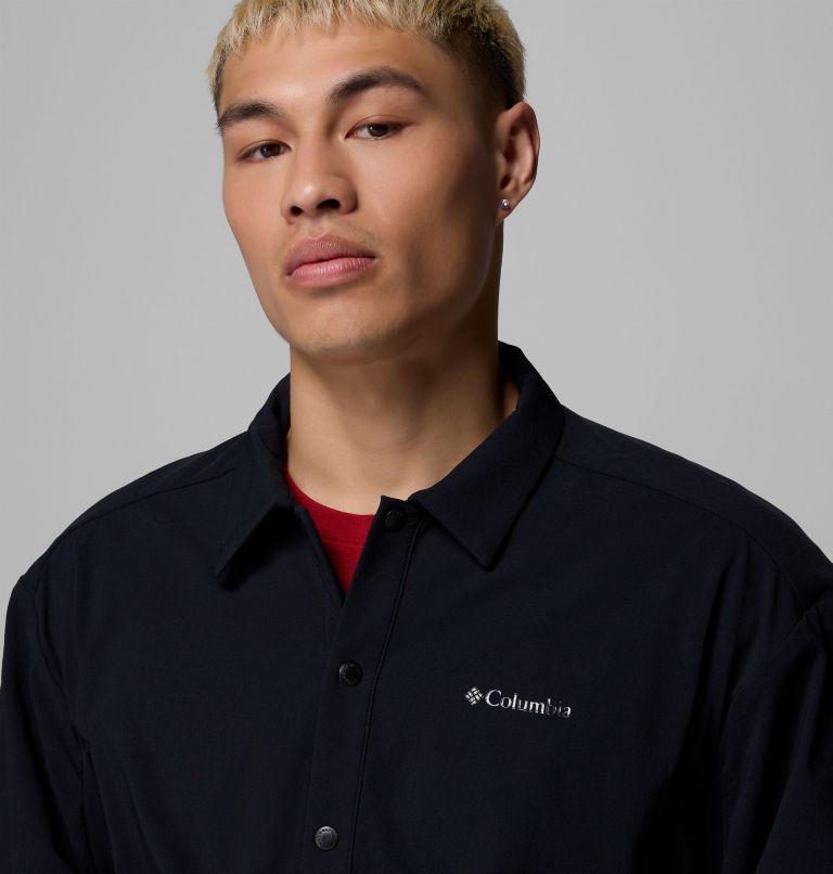 Men's Granite Point Scout Overshirt, Color: Black, image 6