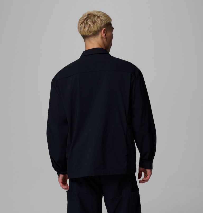 Men's Granite Point Scout Overshirt, Color: Black, image 3