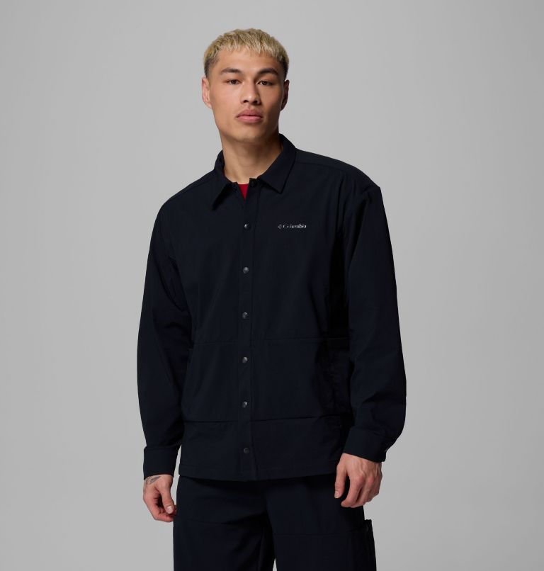 Men's Granite Point Scout Overshirt, Color: Black, image 1