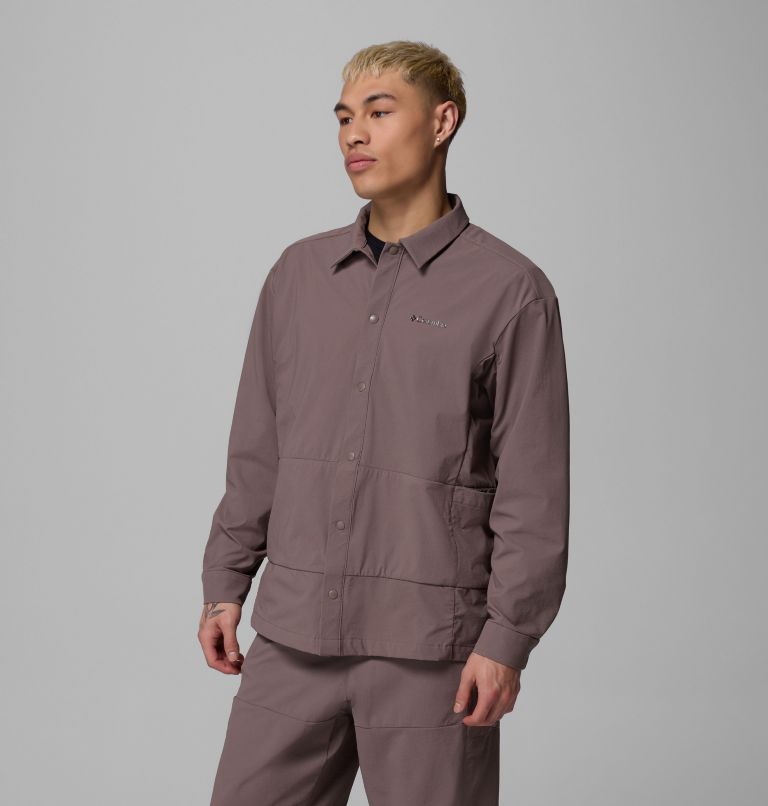 Men's Granite Point Scout Overshirt, Color: Iron, image 4