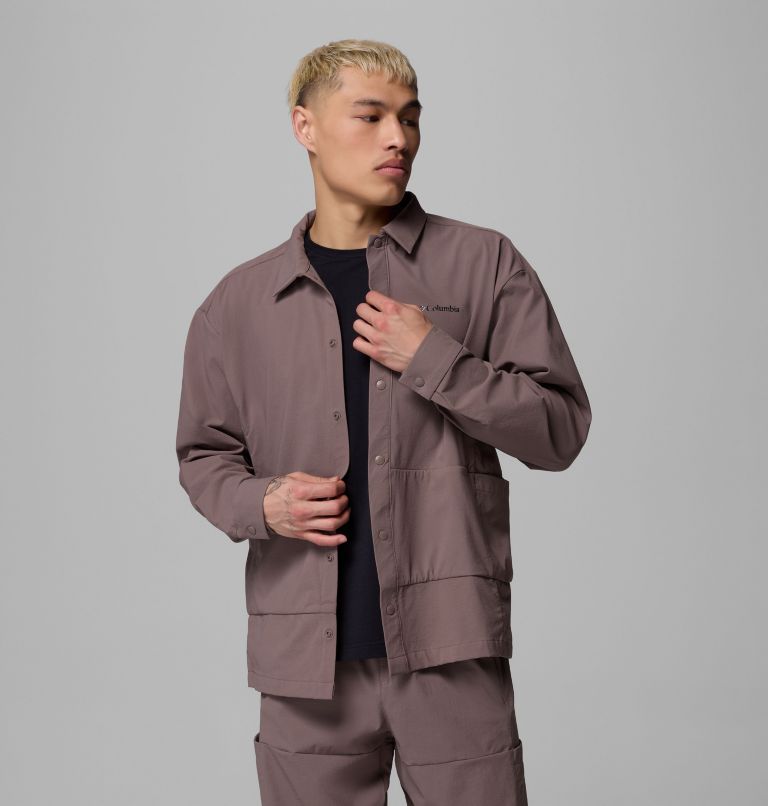 Men's Granite Point Scout Overshirt, Color: Iron, image 5