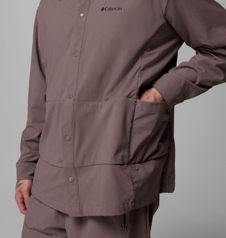 Men's Granite Point Scout Overshirt, Color: Iron, image 7