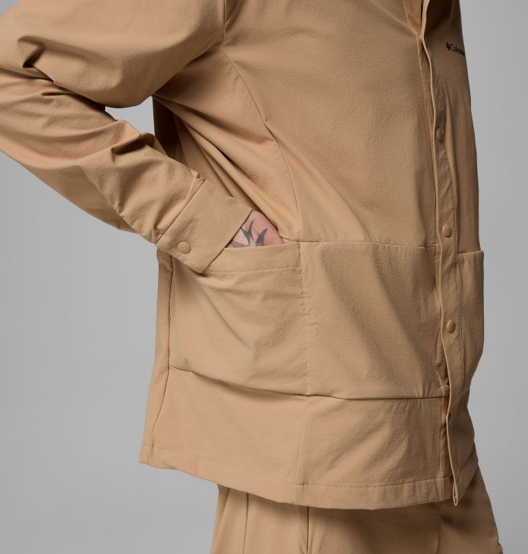 Men's Granite Point Scout Overshirt, Color: Canoe, image 7