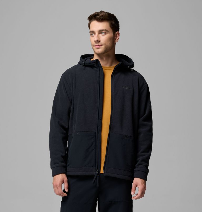Manteau en laine polaire Granite Point pour homme, Color: Black, image 5