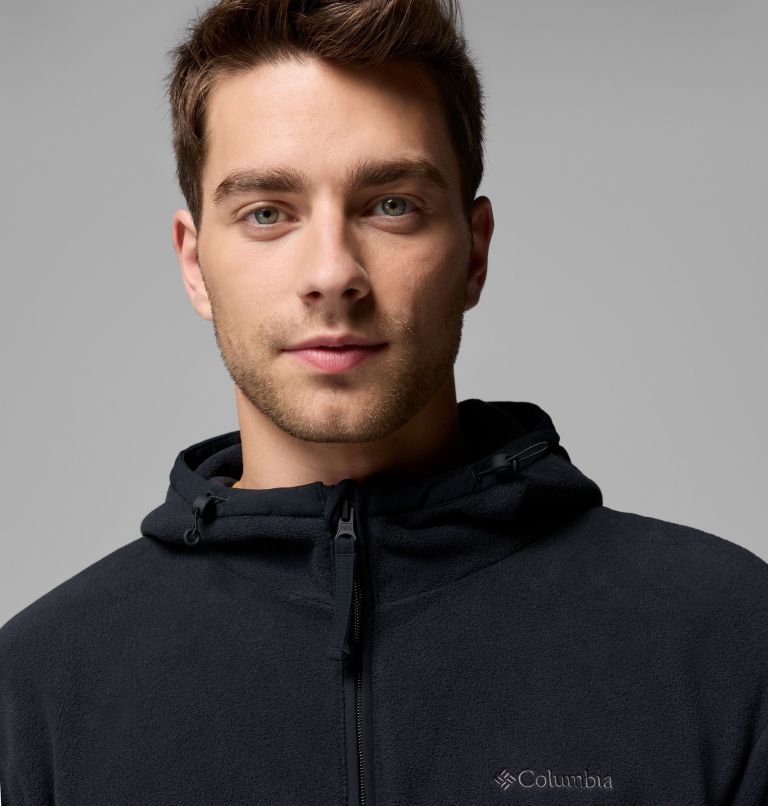 Manteau en laine polaire Granite Point pour homme, Color: Black, image 6