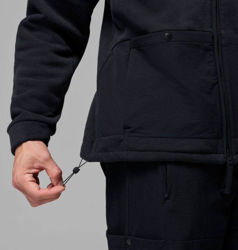 Manteau en laine polaire Granite Point pour homme, Color: Black, image 7