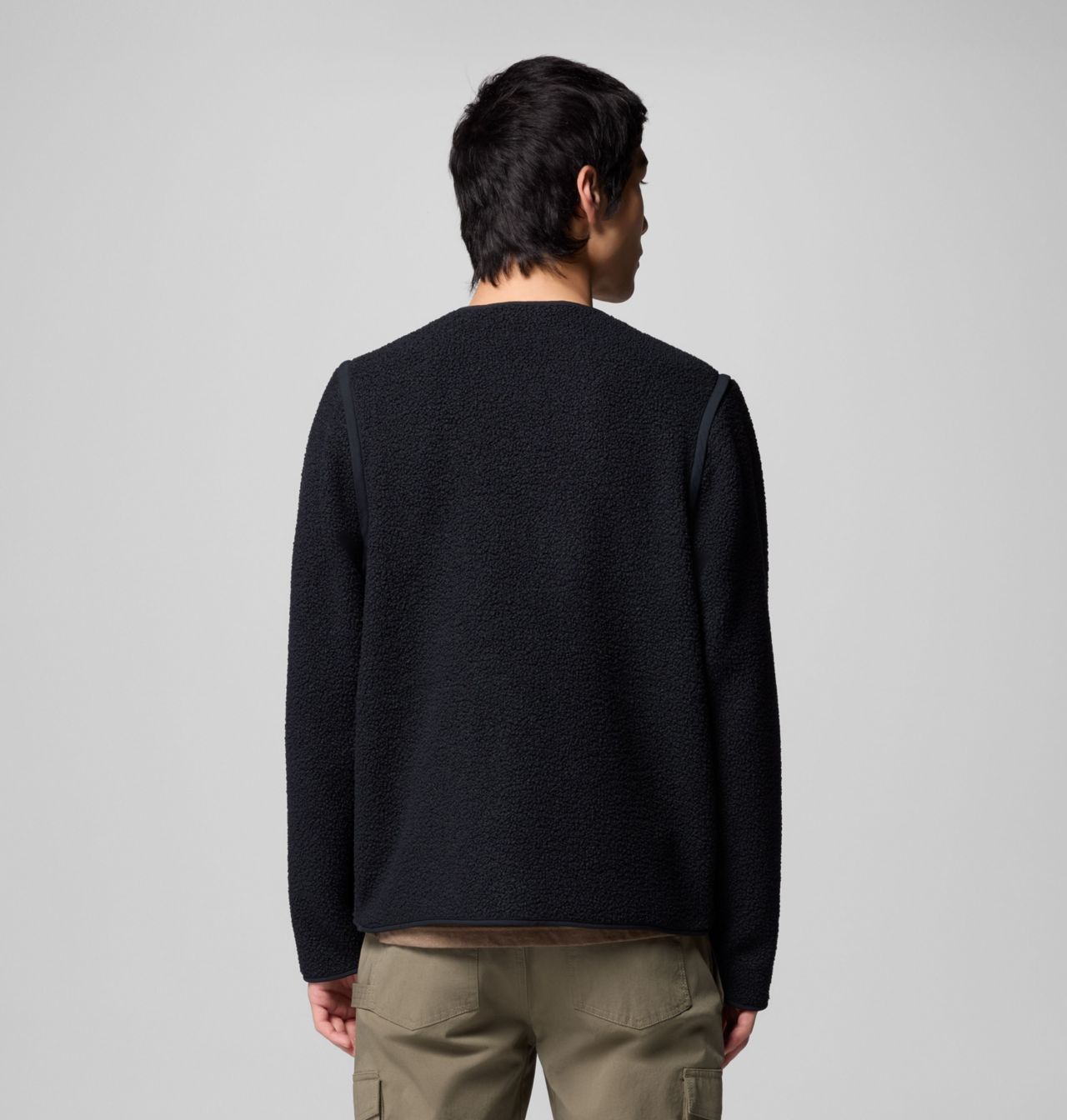 Manteau convertible en veste sans manches en laine polaire Granite Point™ pour homme 3